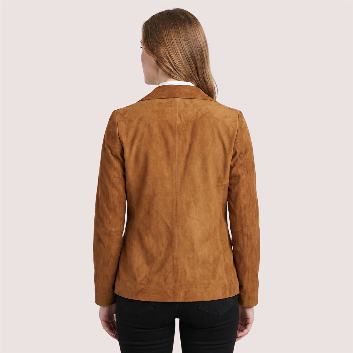 Grace Metis Goat Suede Jacket-3