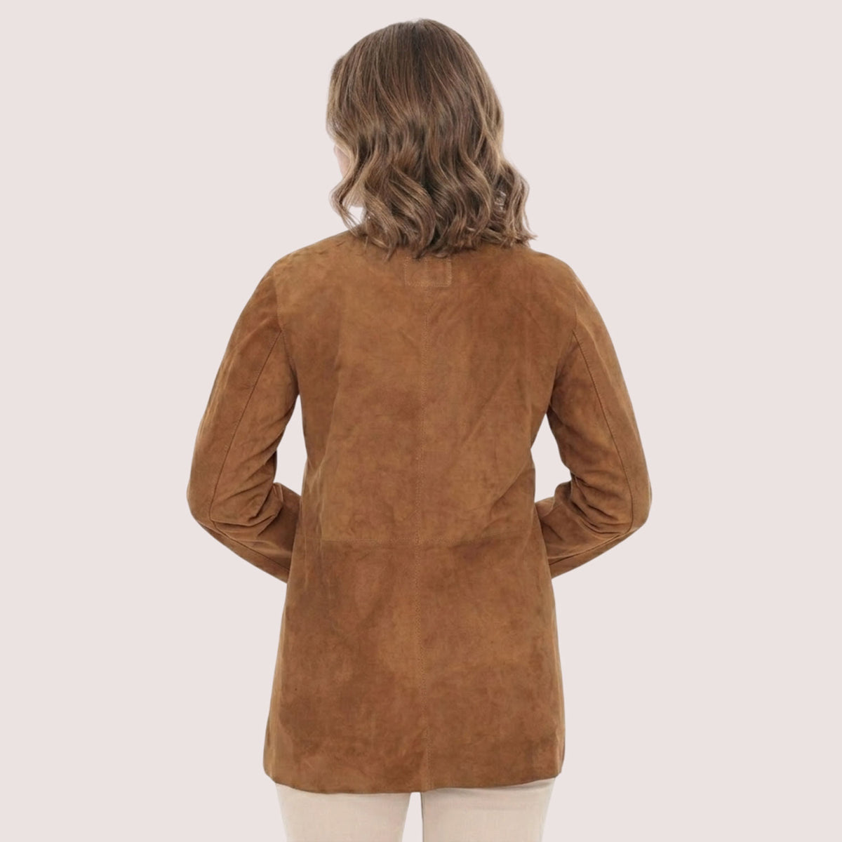 Adeline Goat Suede Topper