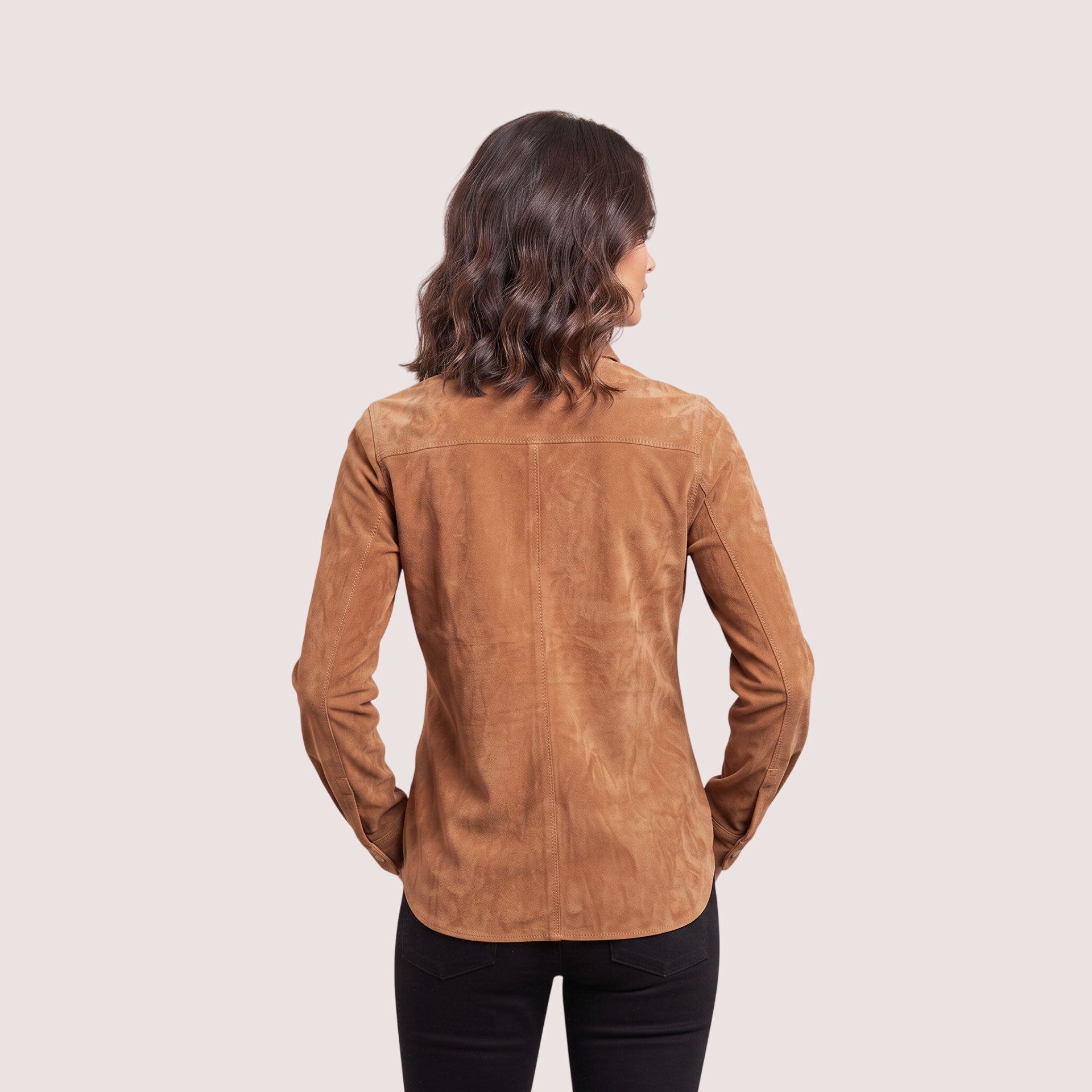 Katie Goat Suede Shirt