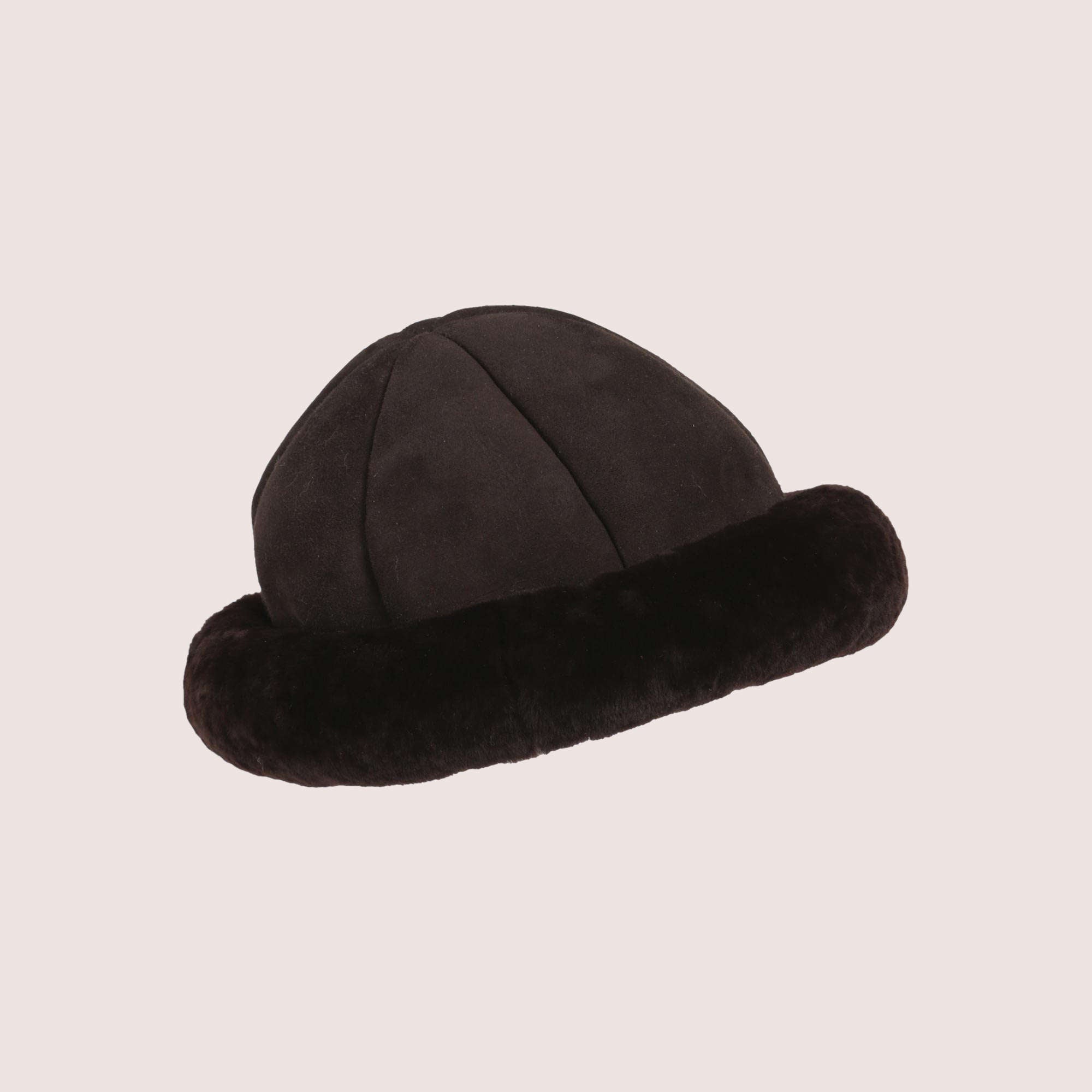 Aspen Shearling Round Hat-7
