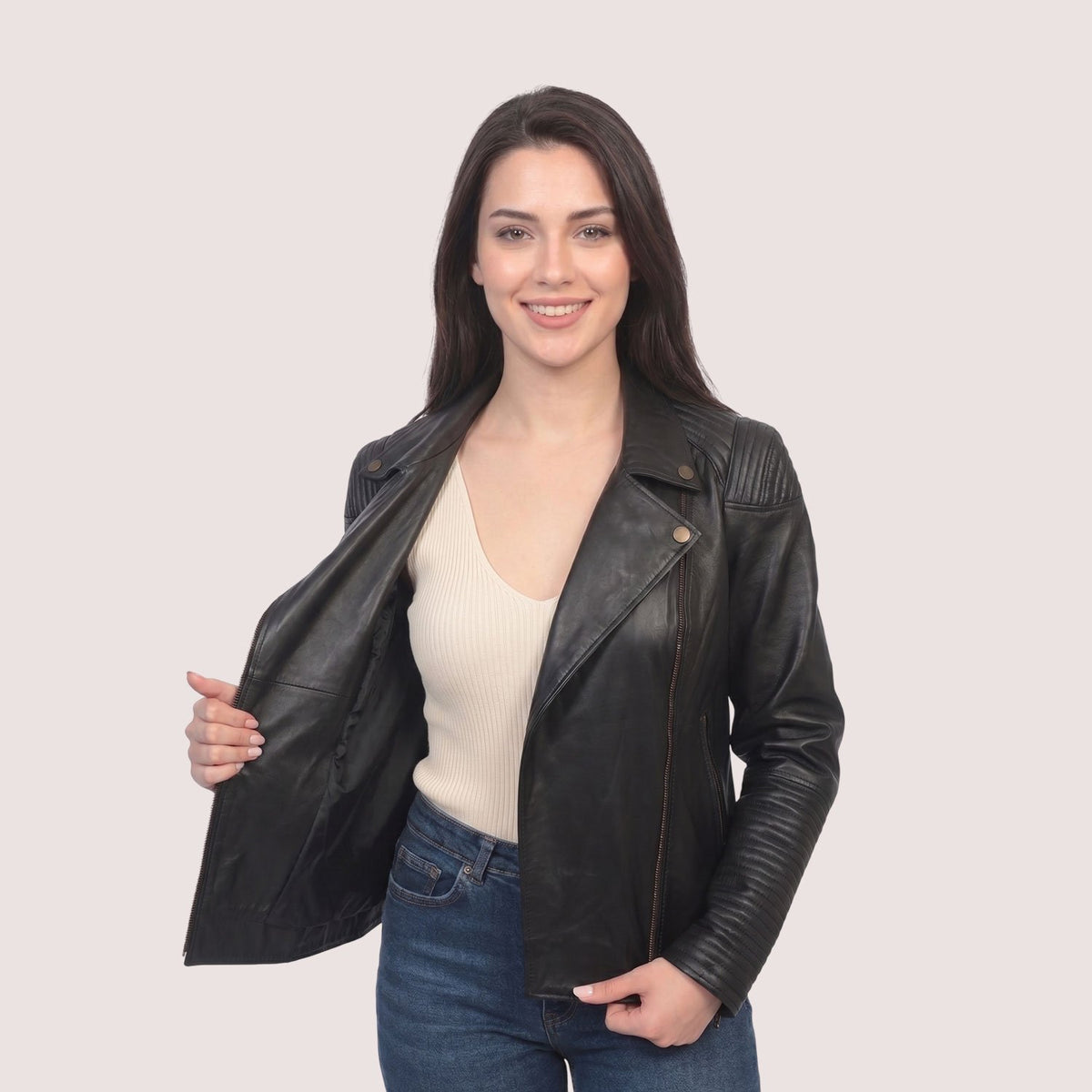 Leah Lambskin Jacket-13