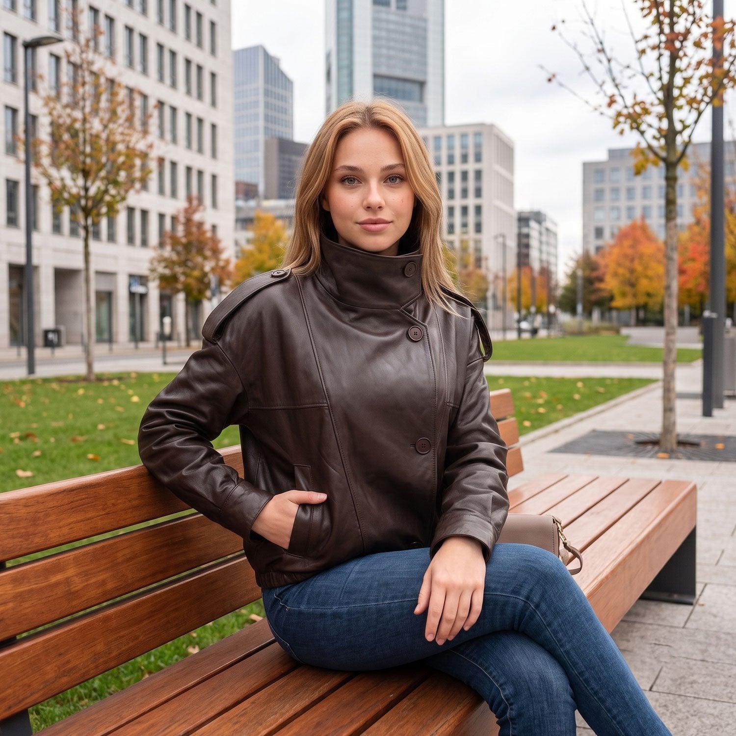 Emma Lambskin Jacket-5