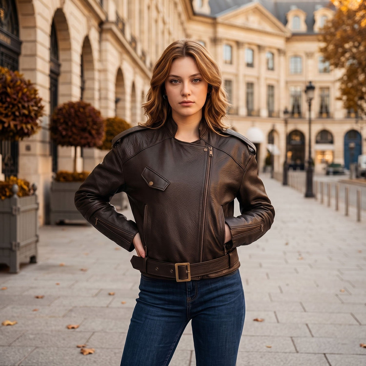 Amelia Lambskin Jacket-9