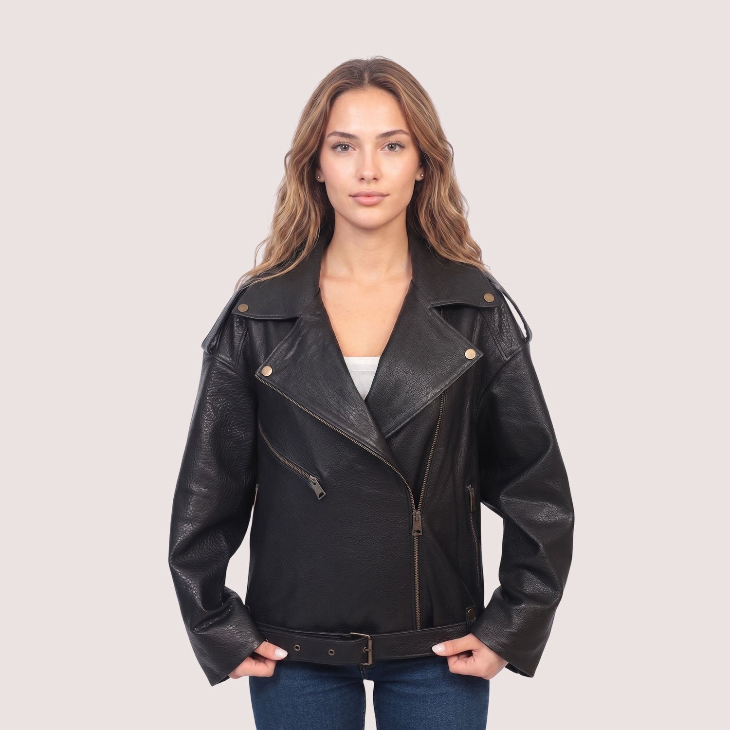 Elizabeth Lambskin Jacket
