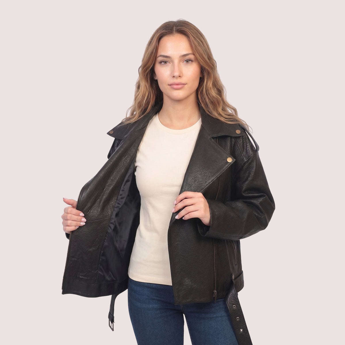 Elizabeth Lambskin Jacket