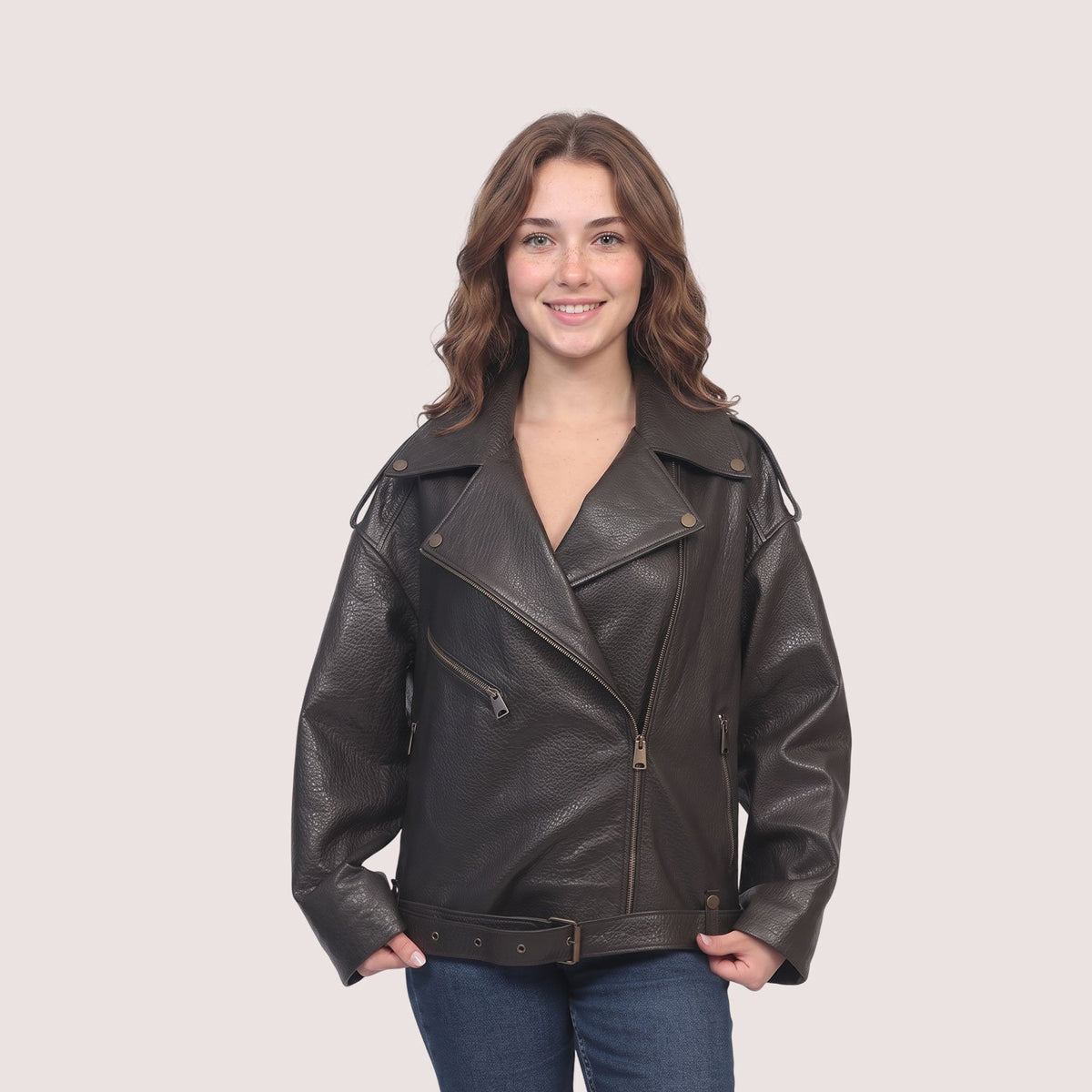 Elizabeth Lambskin Jacket-6