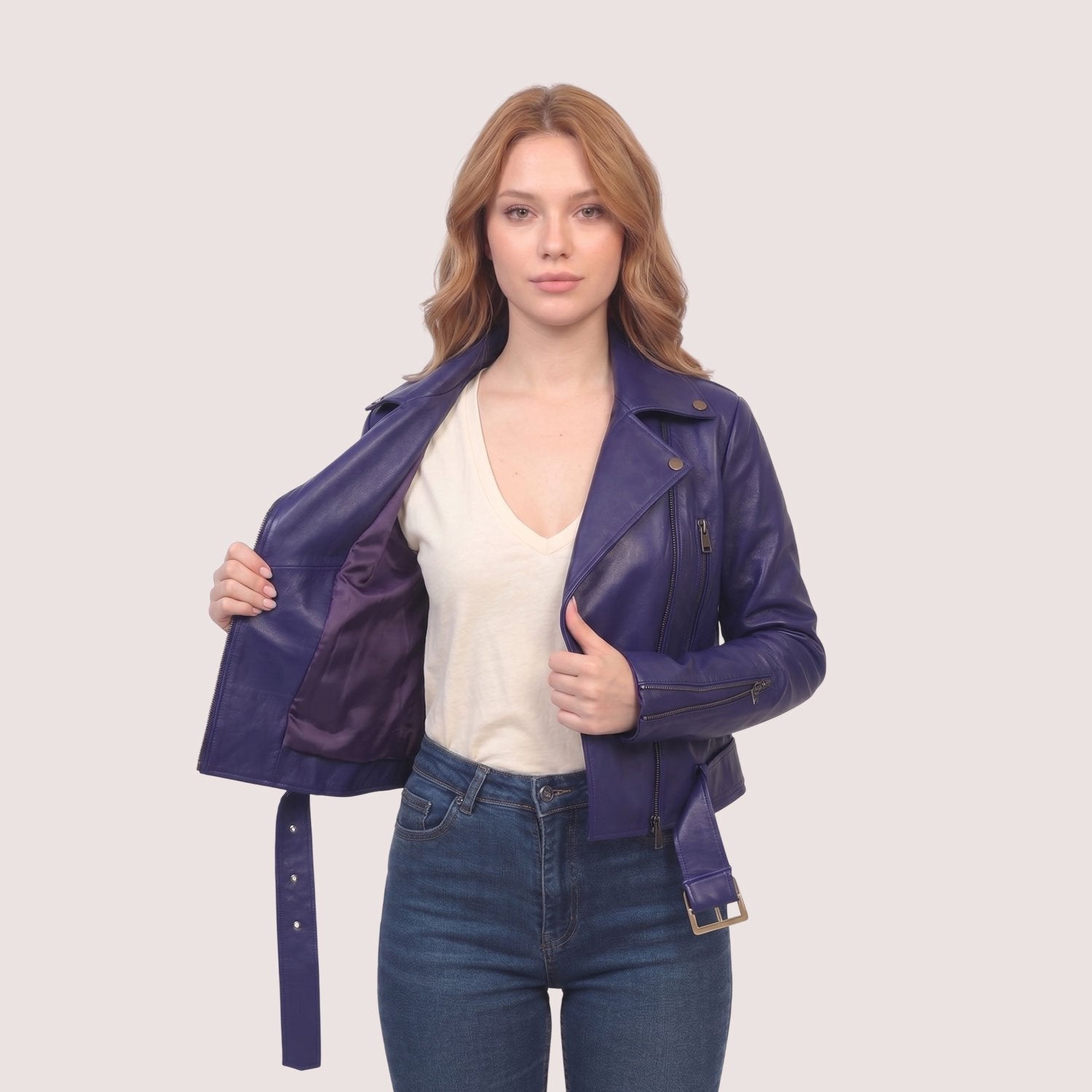 Madison Lambskin Jacket-3