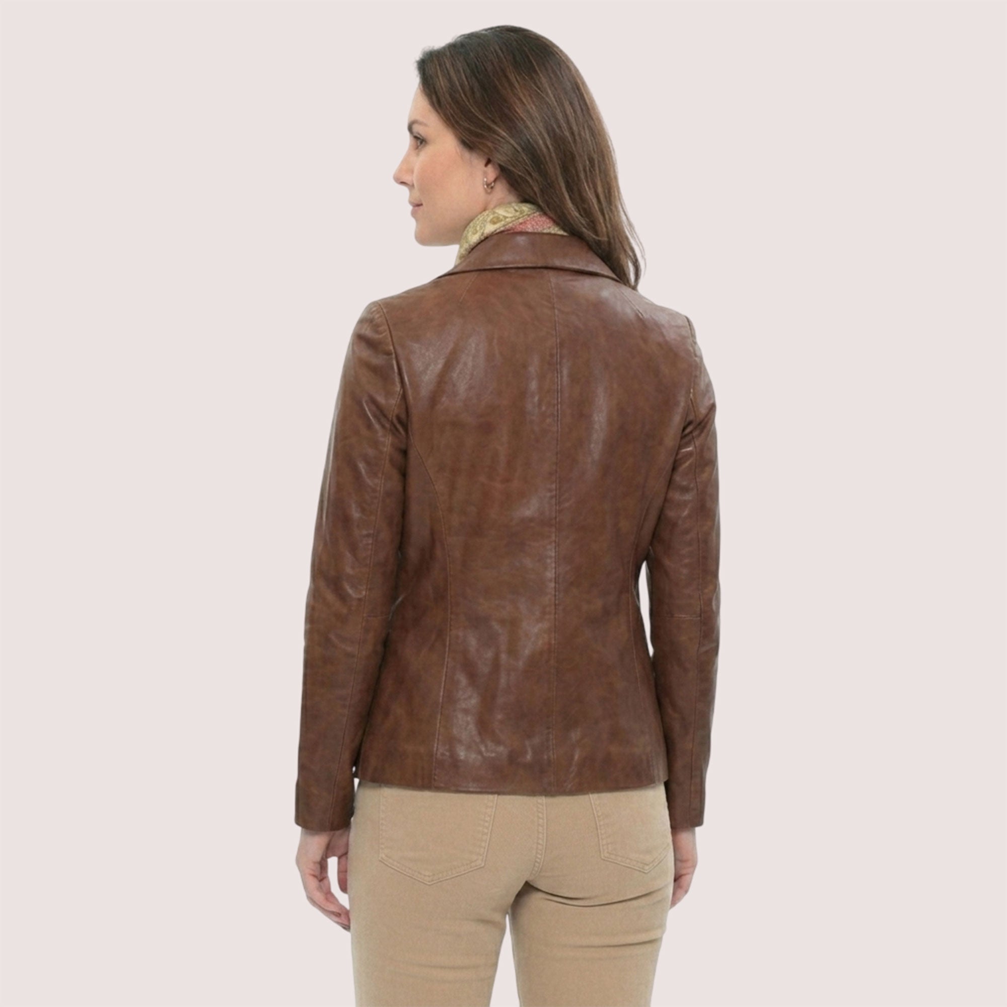 Tessa Lambskin Jacket-3