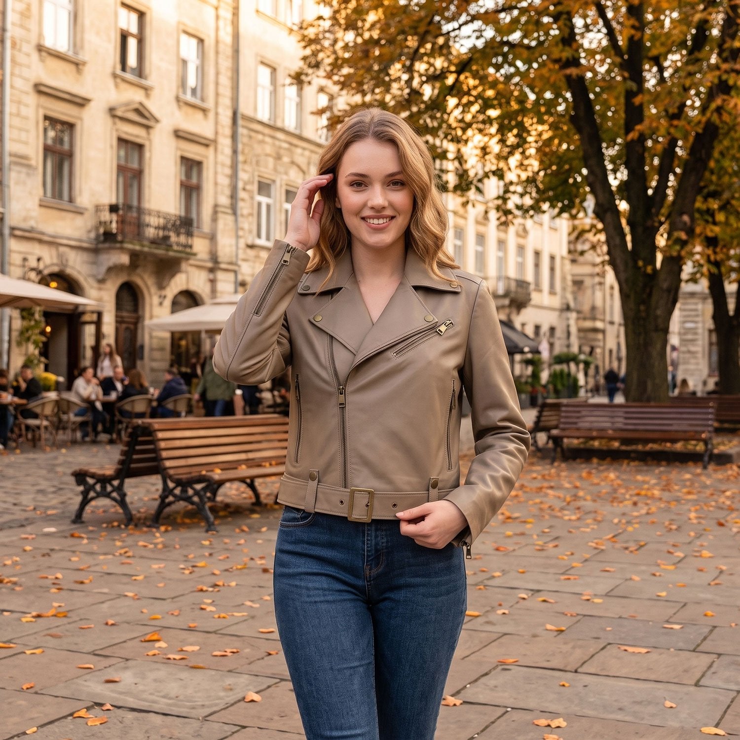 Willow Lambskin Jacket-5