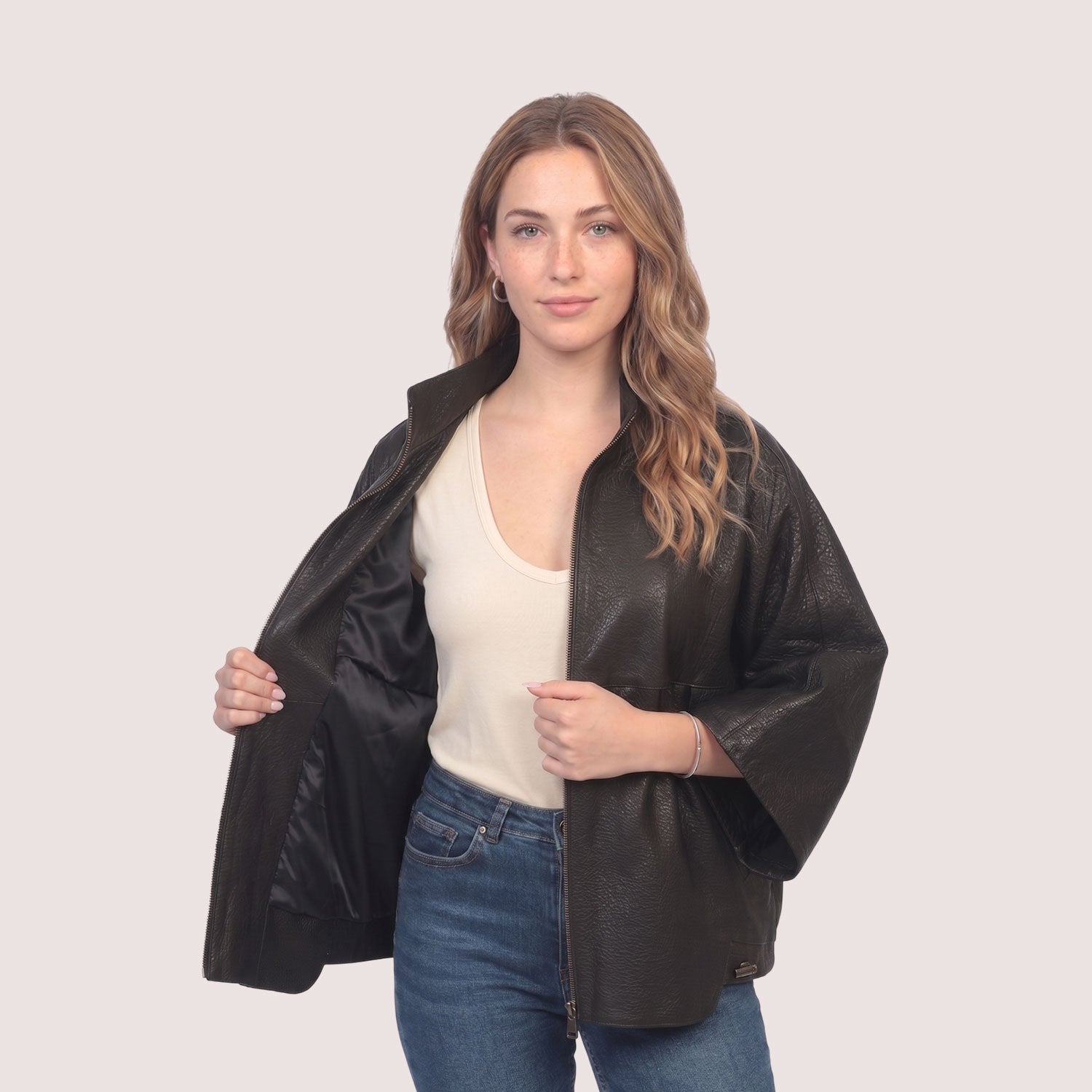 Luna Lambskin Jacket-3