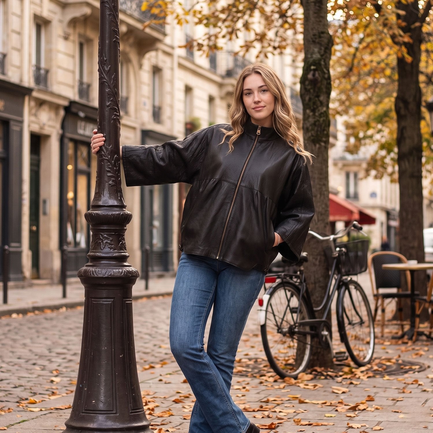 Luna Lambskin Jacket-4