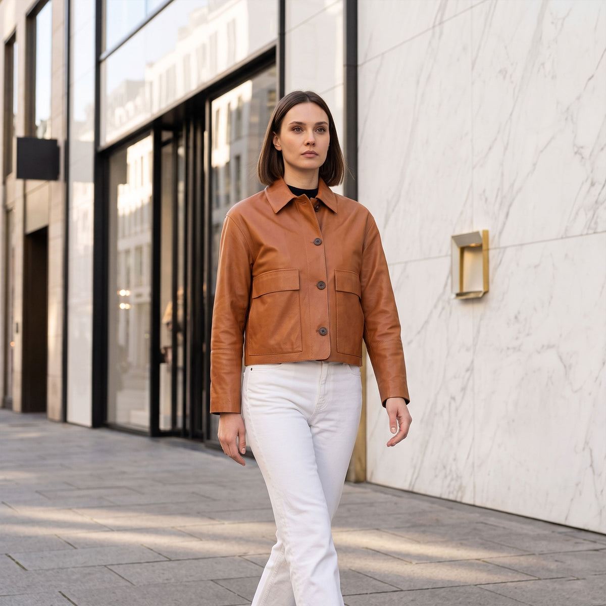 Nora Lambskin Jacket-4