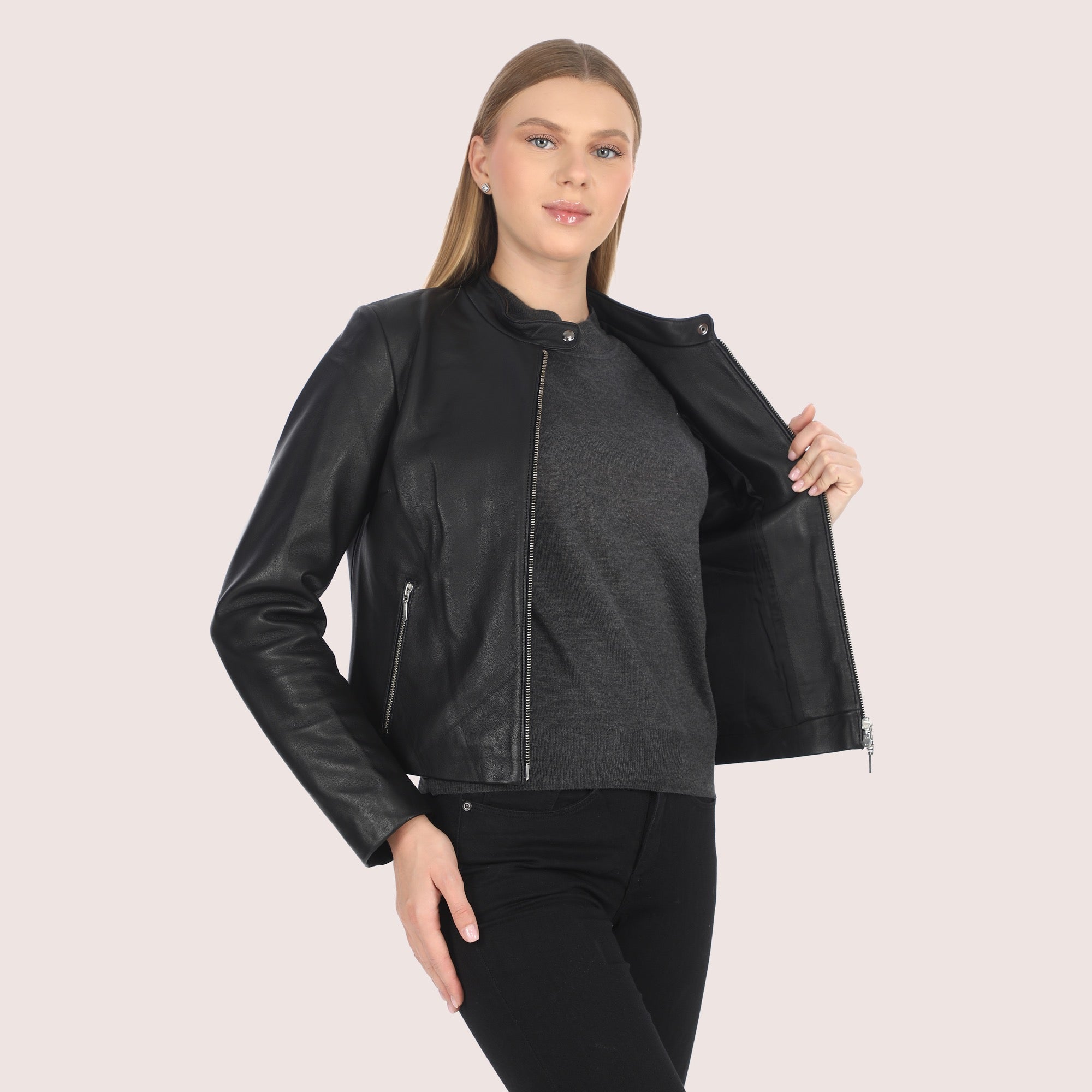 Erica Lambskin Jacket-3