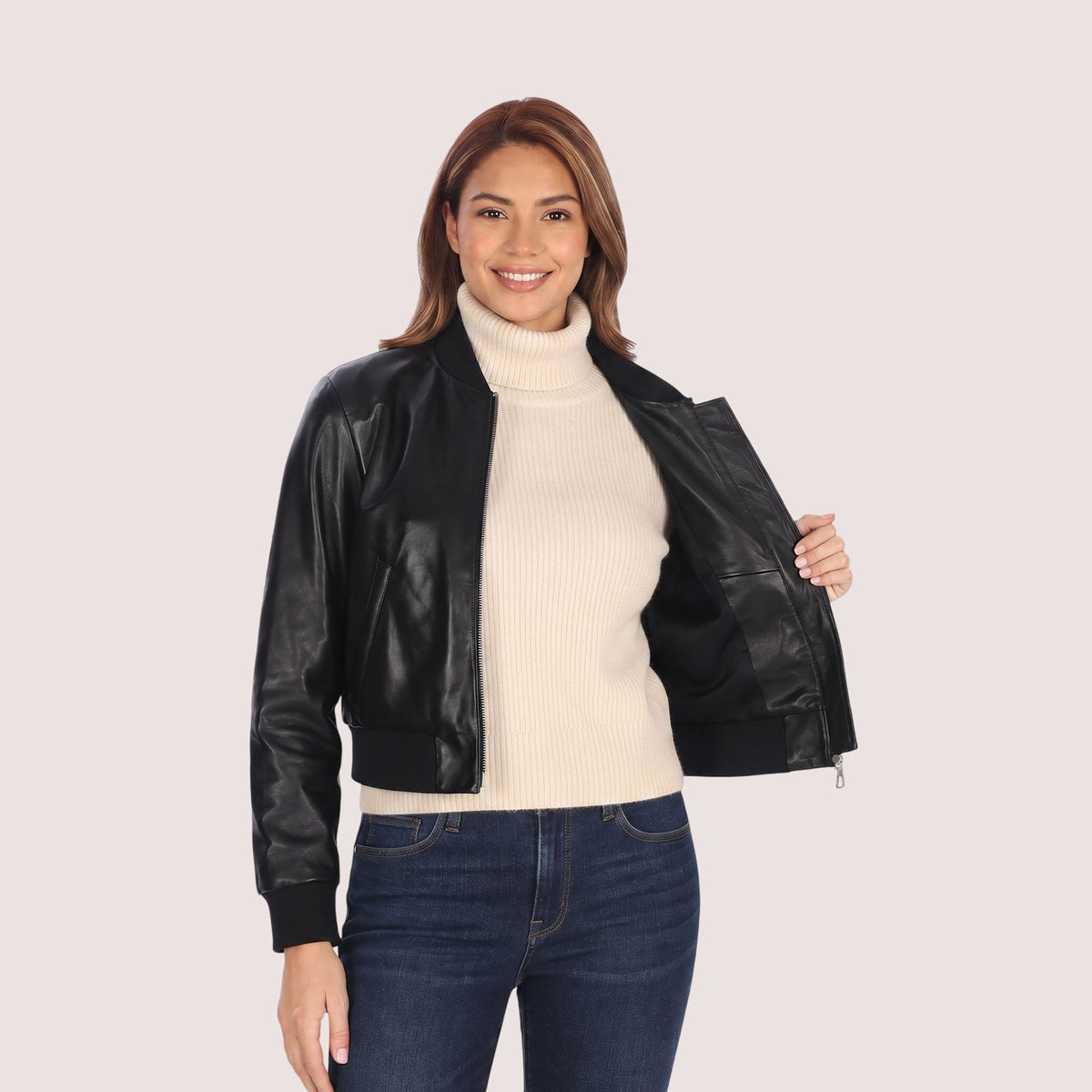 Fiona Lambskin Jacket-3
