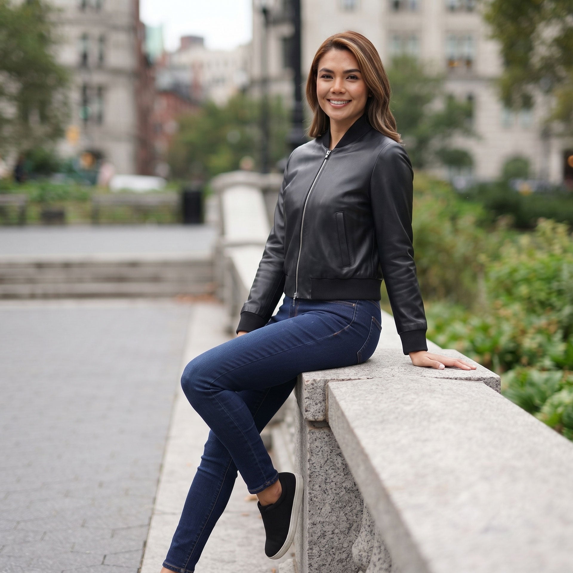 Fiona Lambskin Jacket-5