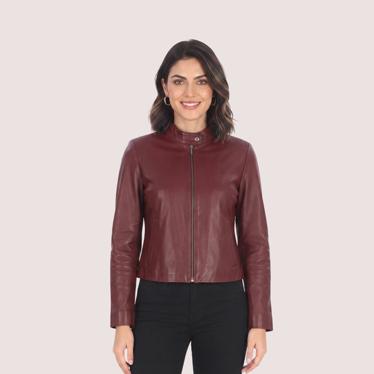 Gloria Lambskin Jacket