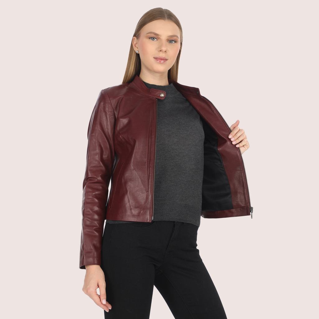 Gloria Lambskin Jacket