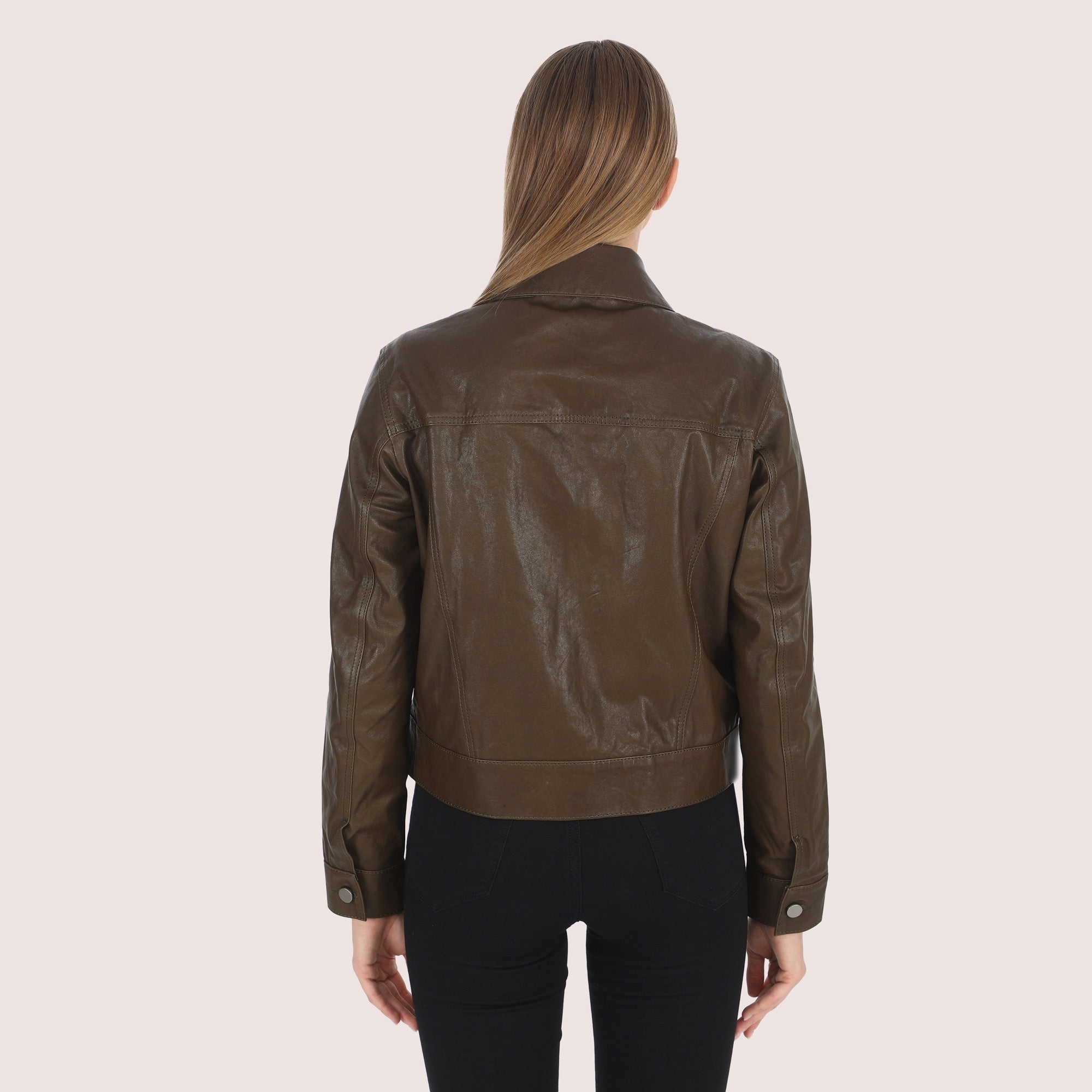 Hannah Lambskin Jacket-4