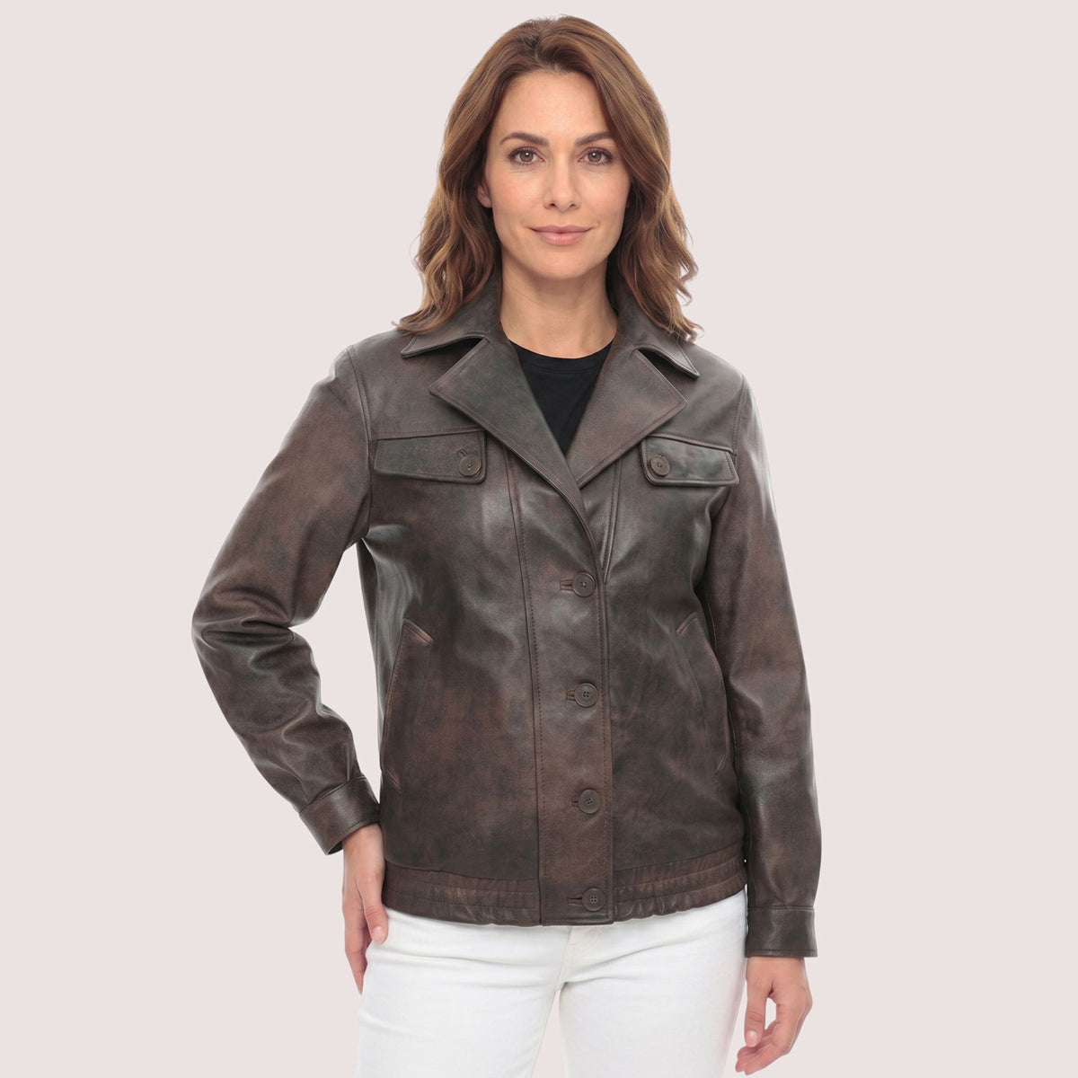 Alora Lambskin Jacket