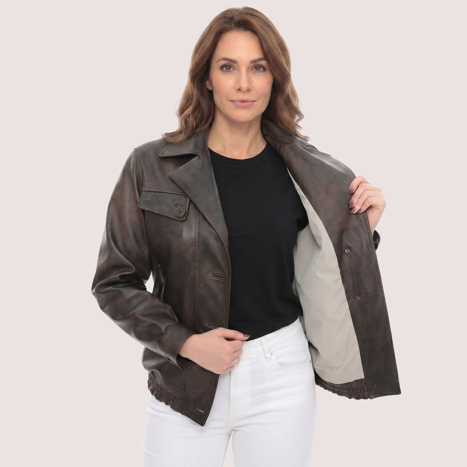 Alora Lambskin Jacket