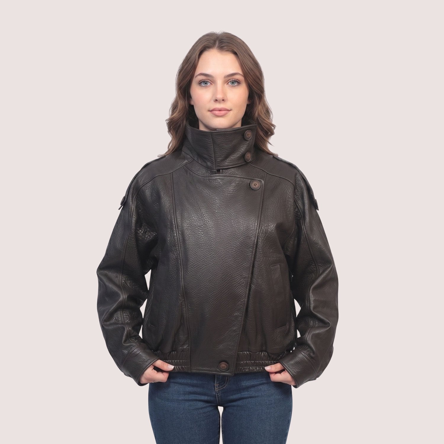 Maeve Lambskin Jacket
