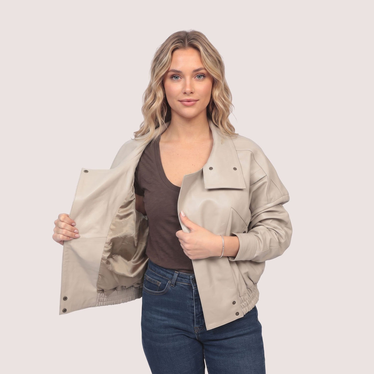 Maeve Lambskin Jacket-7