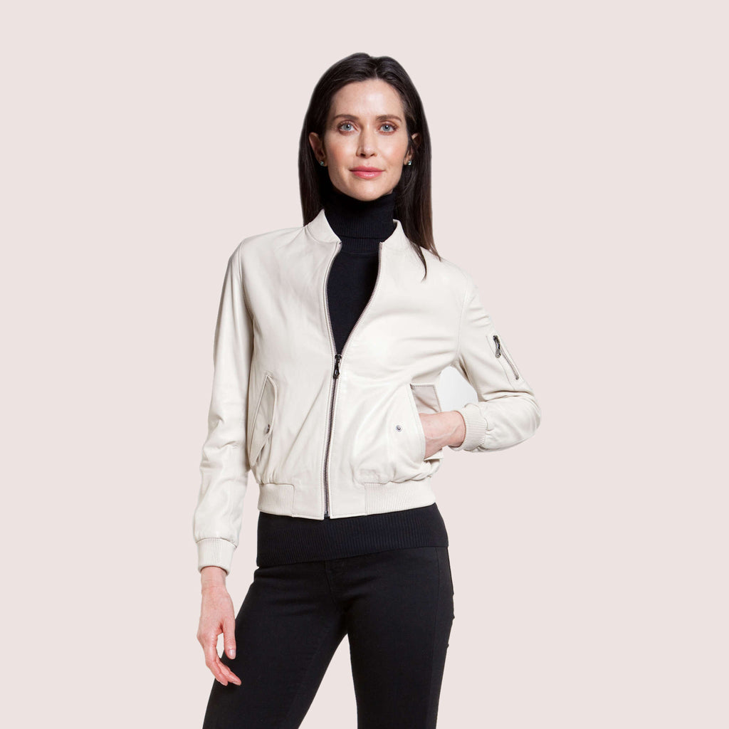Daniela Lambskin Jacket