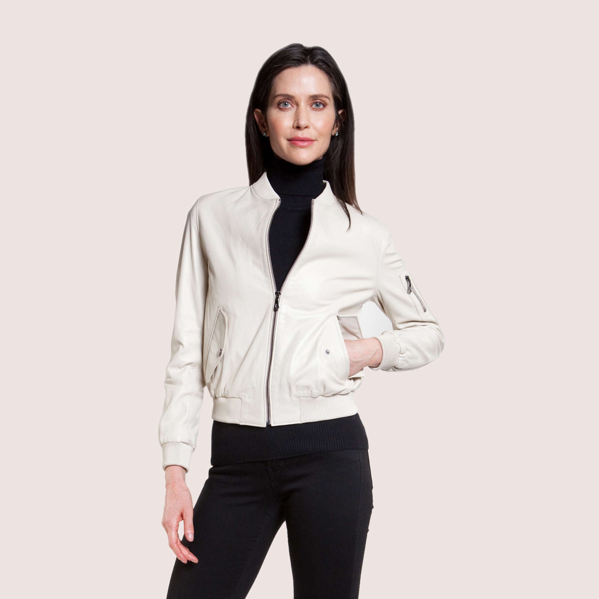 Daniela Lambskin Jacket