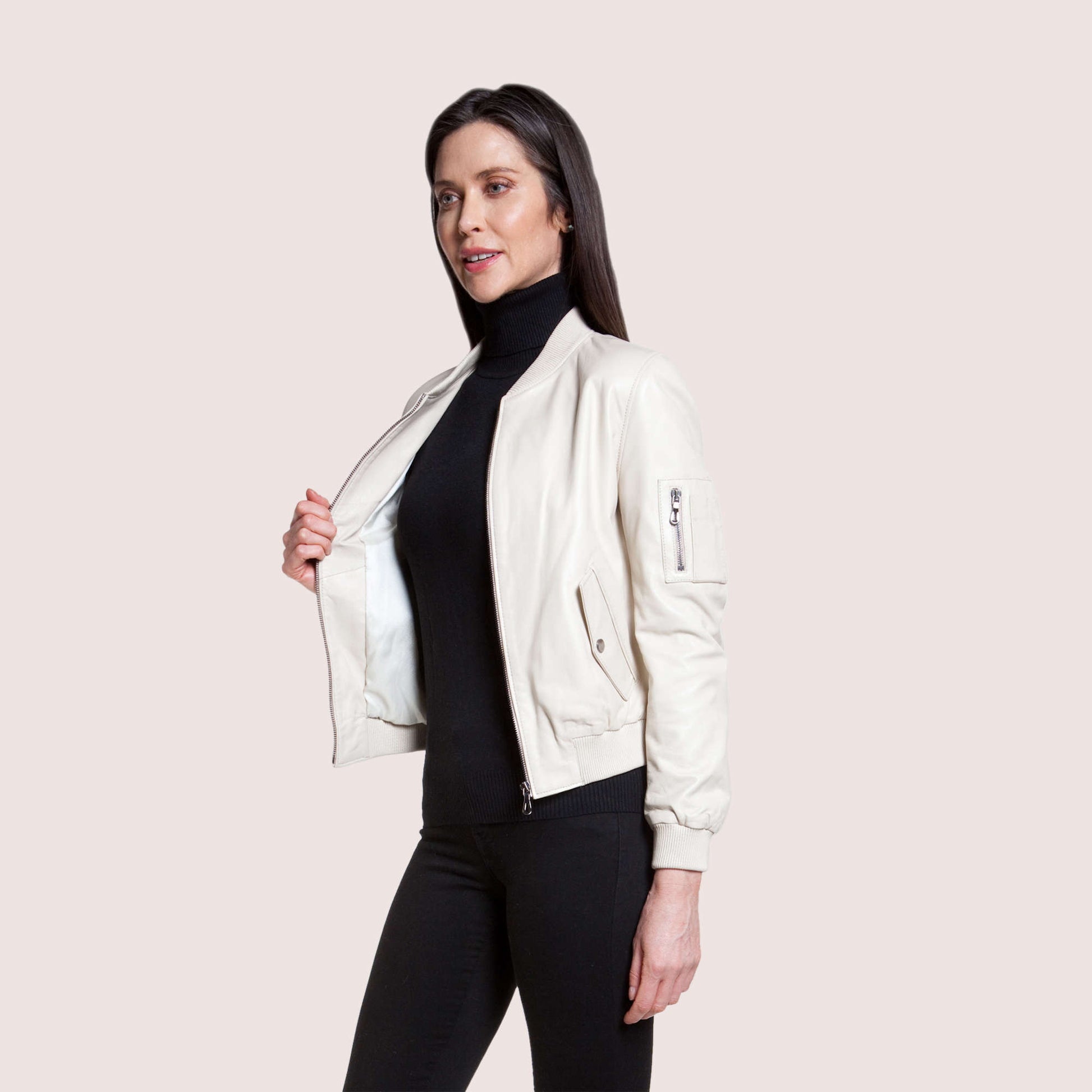 Daniela Lambskin Jacket