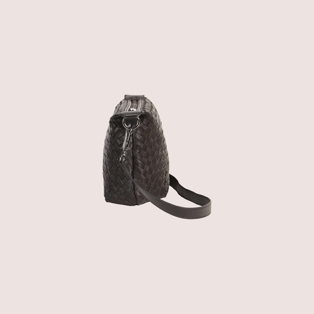 Karen Woven Shoulder Bag