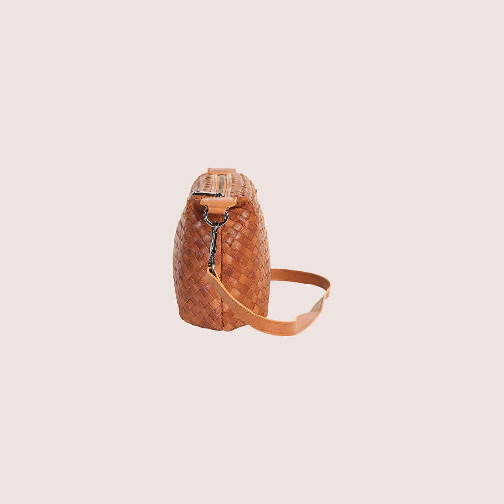 Karen Woven Shoulder Bag