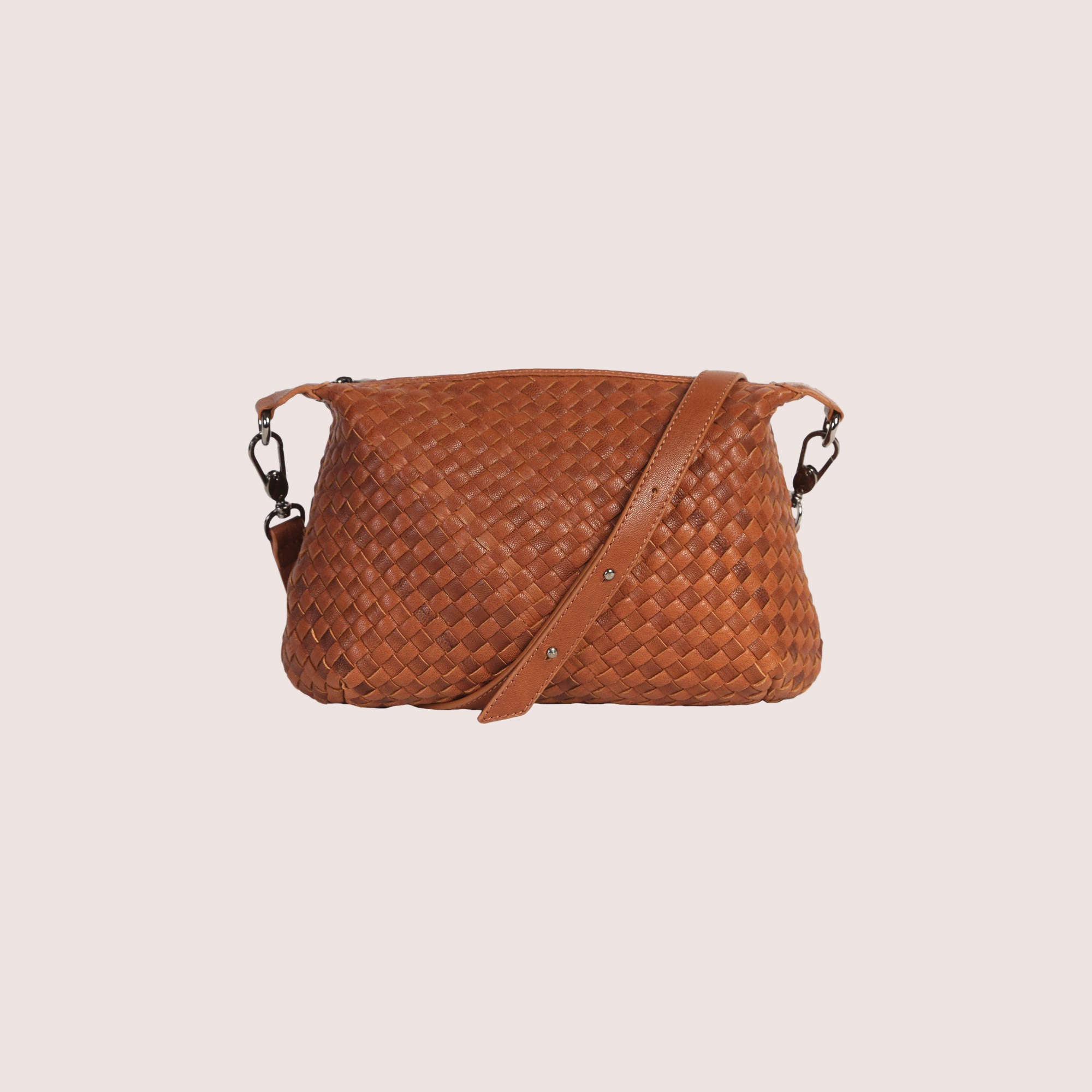 Karen Woven Shoulder Bag-5