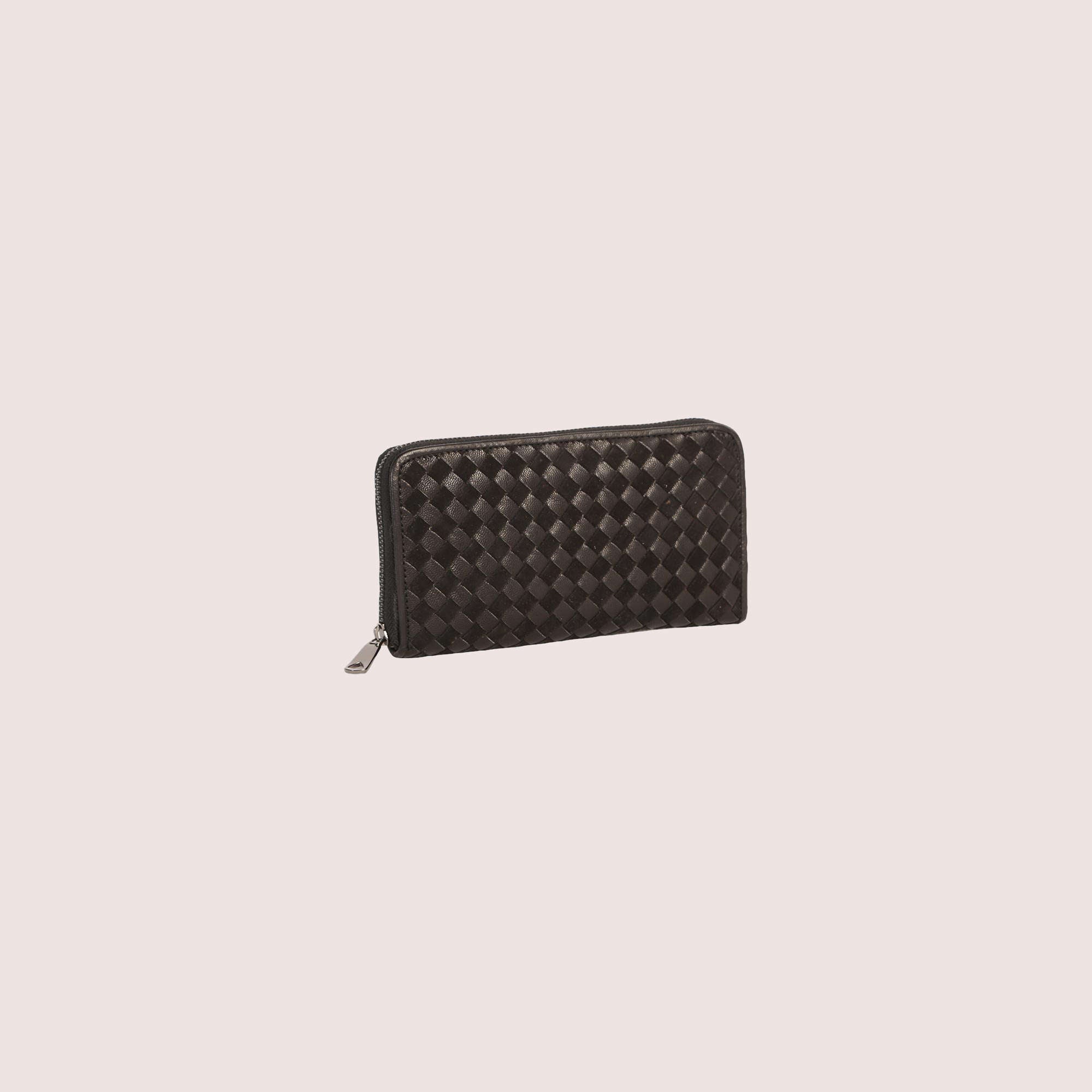Nikki Woven Leather Wallet-6