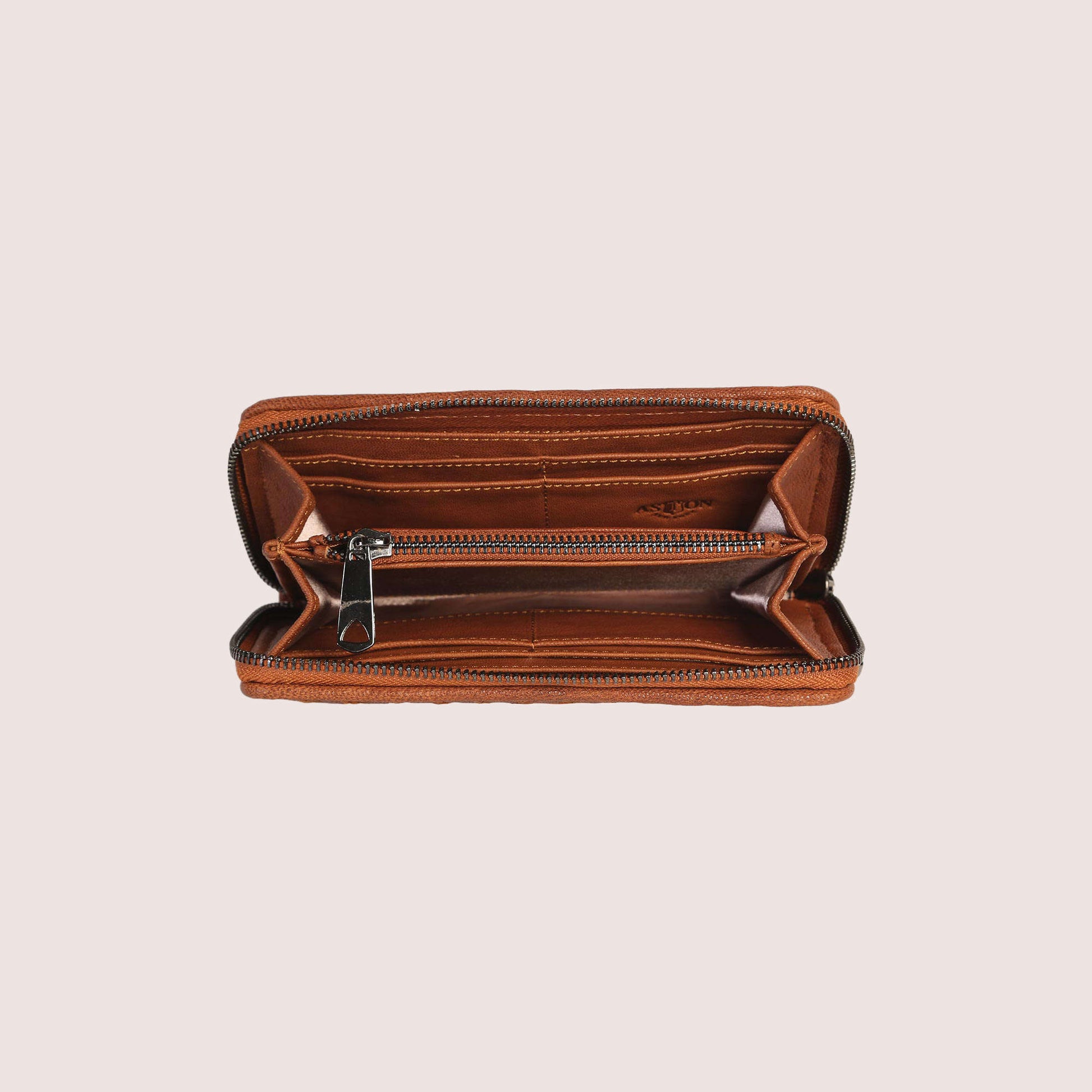 Nikki Woven Leather Wallet