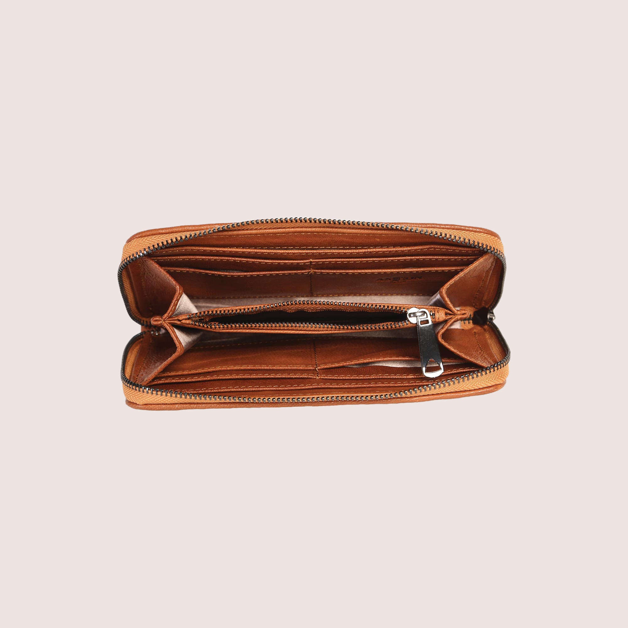 Nikki Woven Leather Wallet