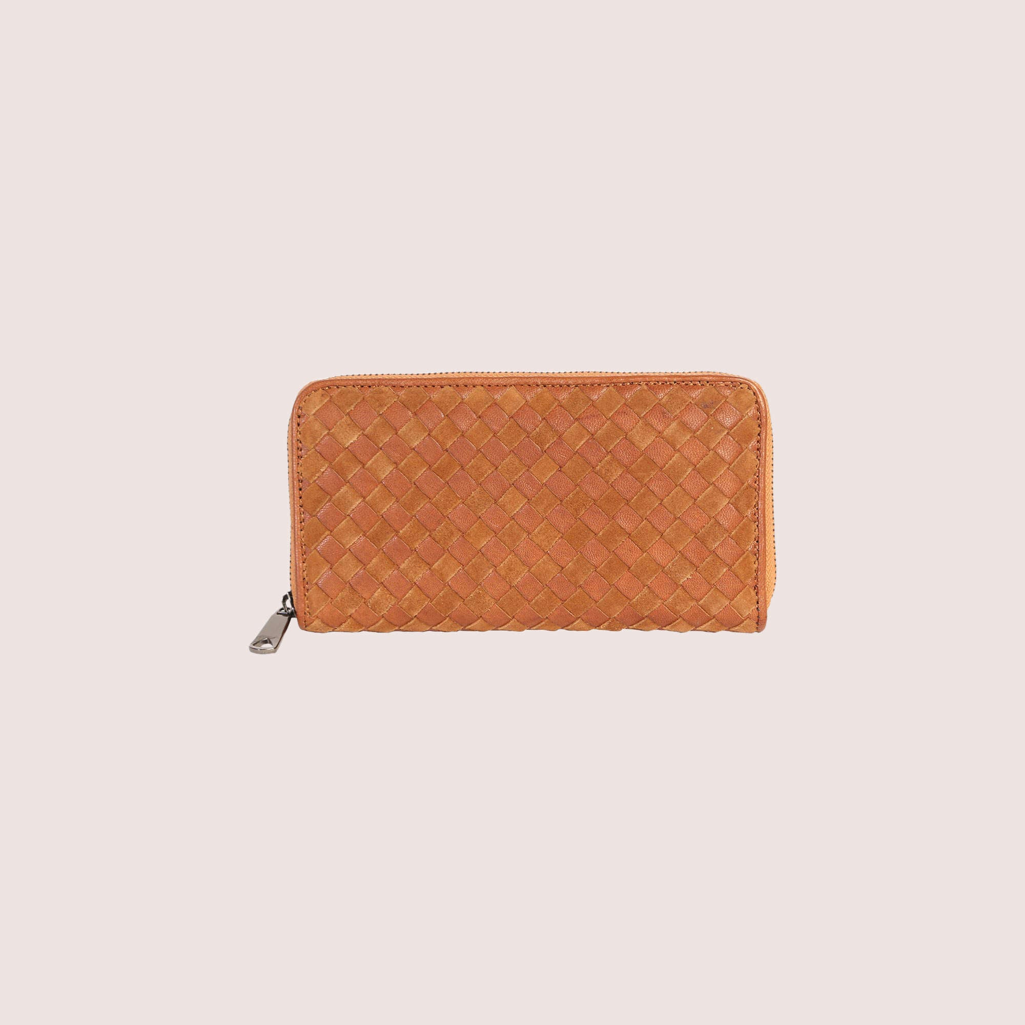 Nikki Woven Leather Wallet-7